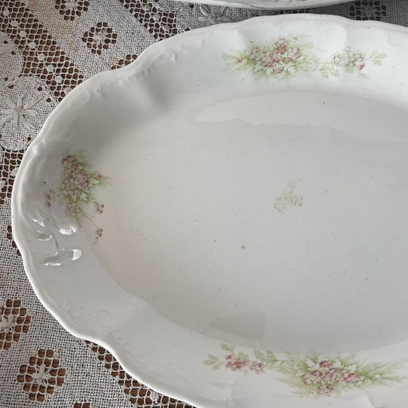 Large Farmhouse Platter Thanksgiving Turkey Platters Serving Platters - Picture 2 of 8